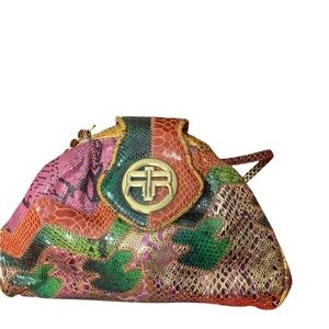 Colorful Designer Women's Bag pre loved excellent condition gorgeous bag